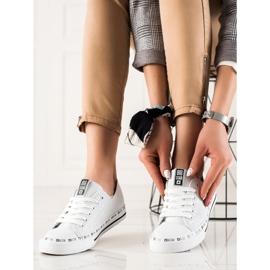 Tênis feminino Big Star FF274024 branco 2