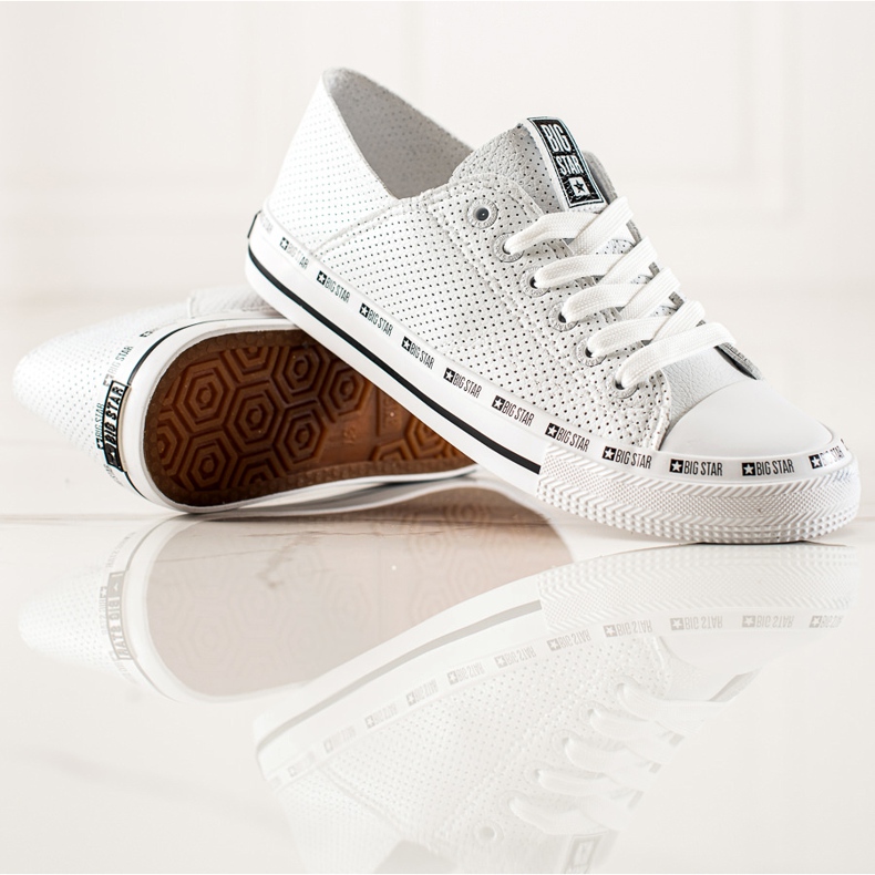 Tênis feminino Big Star FF274024 branco 1