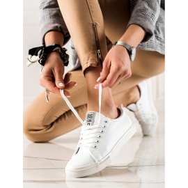 Tênis feminino Big Star JJ274311 branco 2