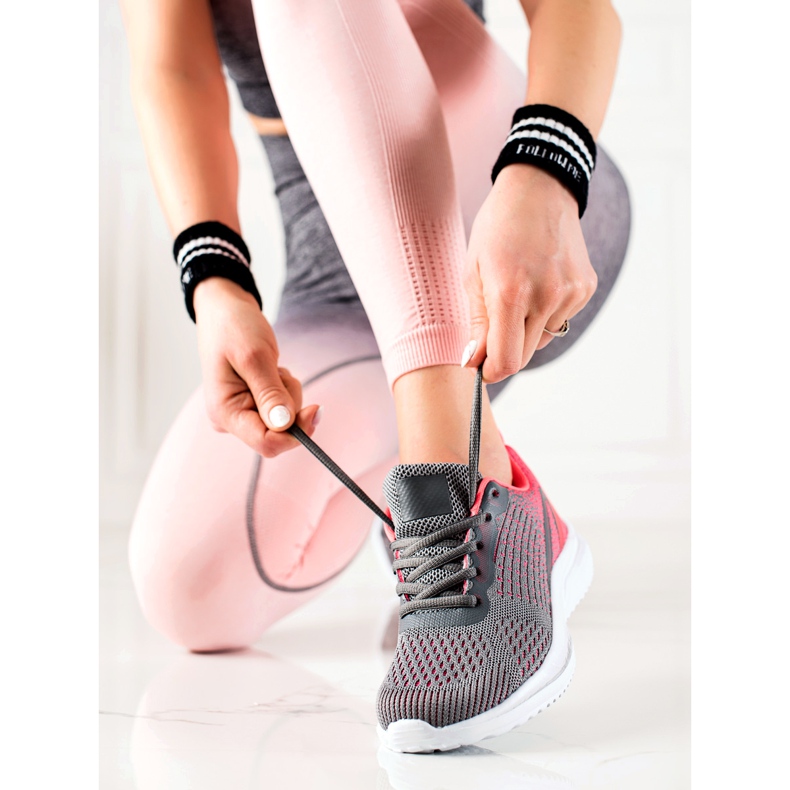 TRENDI Tênis esportivos cinza 1