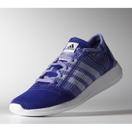 Elemento de tênis adidas refinar tricô W B40629 tolet azul 1
