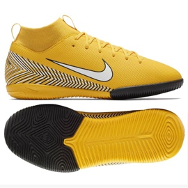 Chuteiras Nike Mercurial Superfly 6 Academy Gs Neymar Ic Jr AO2886-710 amarelo amarelos 1