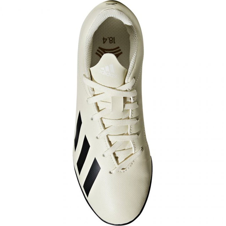 Chuteiras Adidas X Tango 18.4 Tf Jr DB2436 multicolorido branco 1