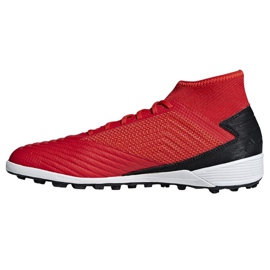 Chuteiras Adidas Predator 19.3 Tf M D97962 vermelho laranjas e vermelhos 1