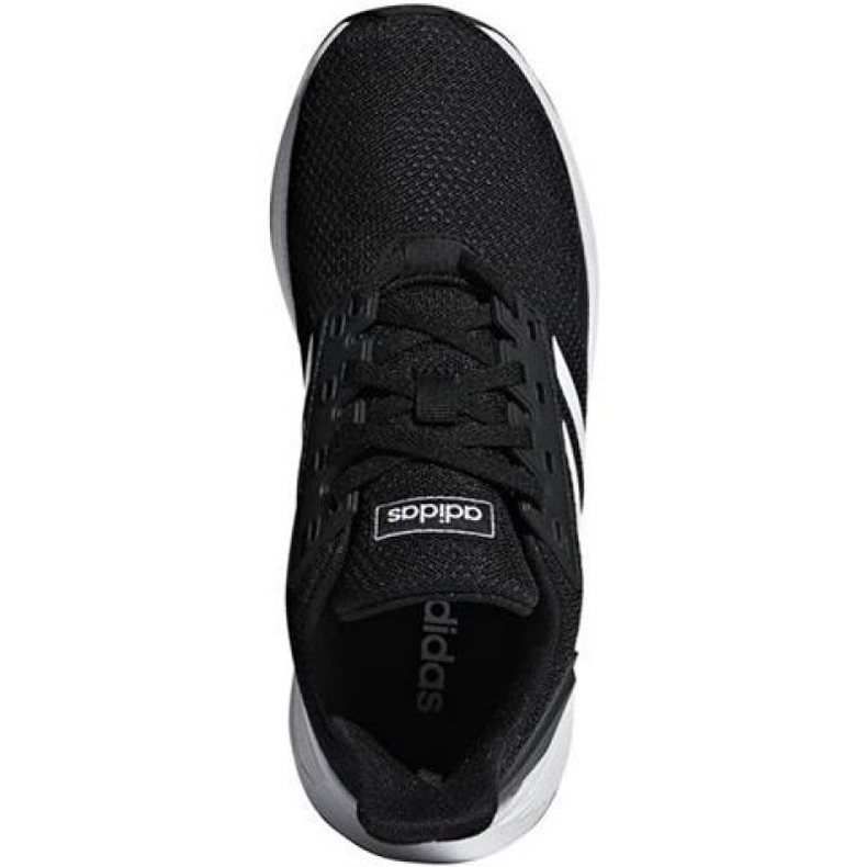 Sapatos Adidas Duramo 9 Jr BB7061 branco preto 1