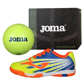 Sapatos de interior Joma Super Copa Jr. Em SCJS.911.IN + Bola Grátis multicolorido multicolorido 1