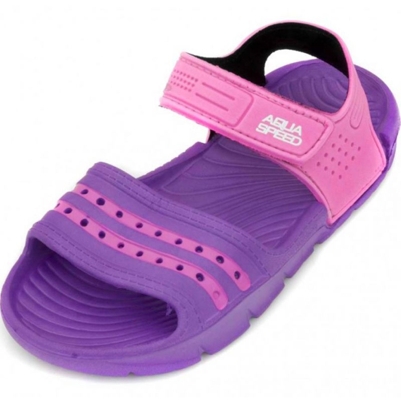 Sandálias infantis Aqua-speed Noli violeta rosa coluna 93 roxo roxo 2
