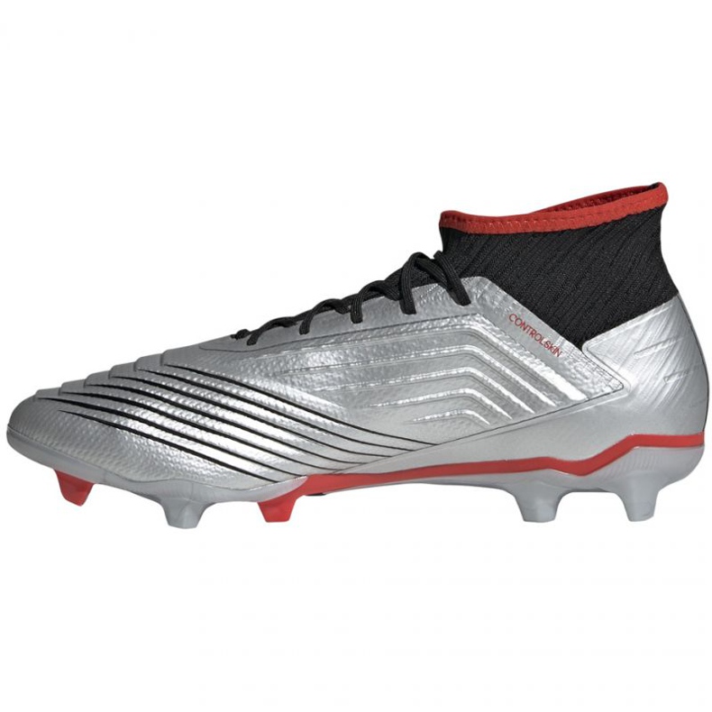 Chuteiras Adidas Predator 19.2 Fg M F35601 preto/prata prata 1