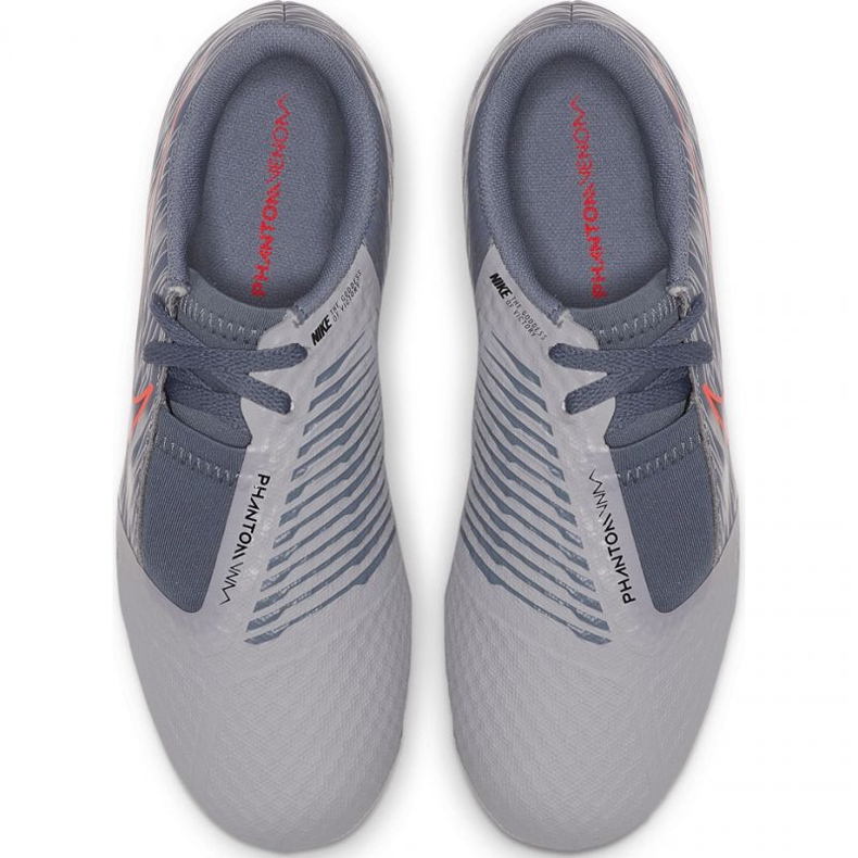Chuteiras Nike Phanton Venom Academy Fg Jr AO0362-008 multicolorido cinza 1