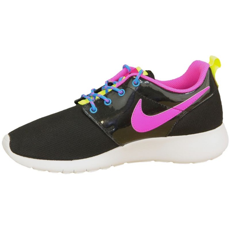 Tênis Nike Roshe One Gs W 599729-011 preto rosa multicolorido 1