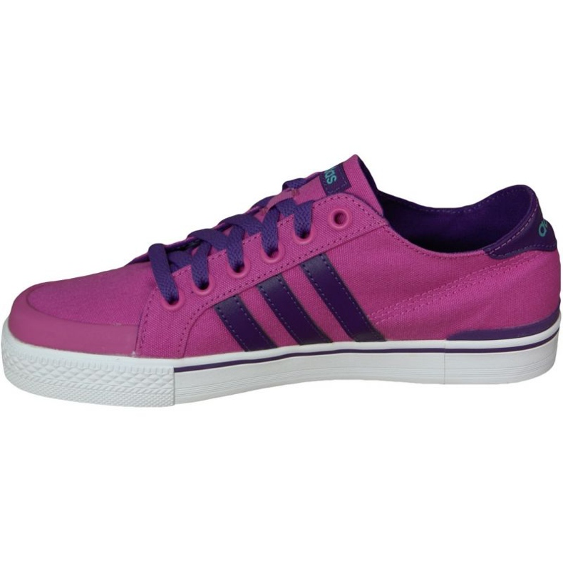 Sapatos Adidas Clementes K Jr F99281 rosa 1