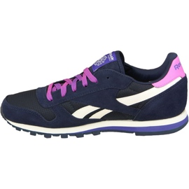 Reebok Classic Leather Jr AR2041 azul marinho 1