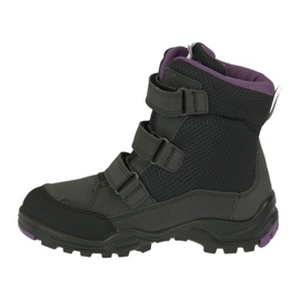 Sapatos de inverno Ecco Xpedition Kids 70464259461 preto tolet cinza 1