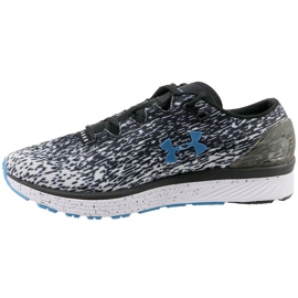 Under Armour Charged Bandit 3 Ombre M 3020119-002 tênis preto 1