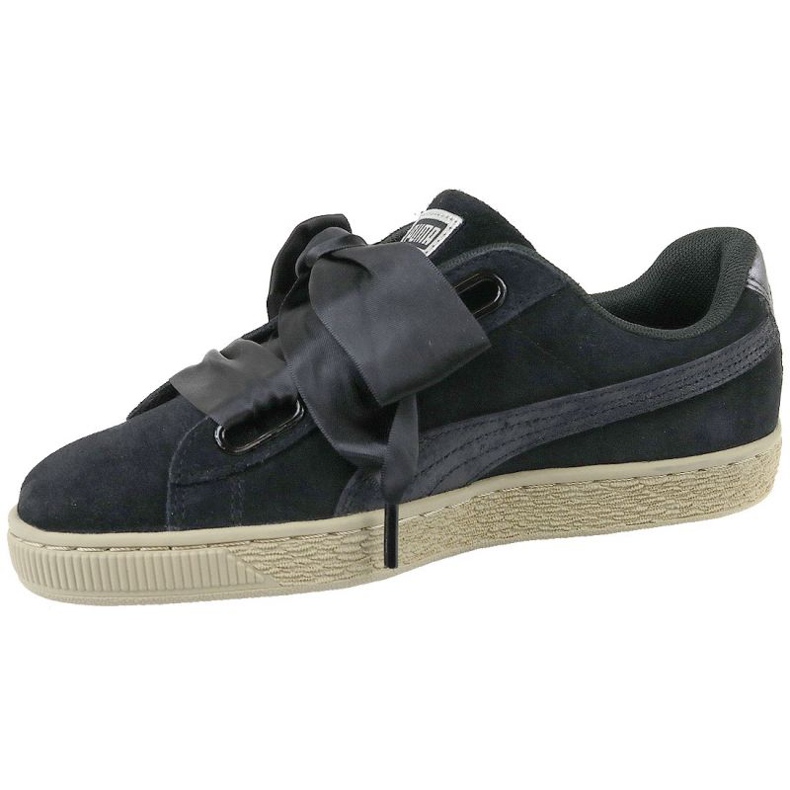 Puma Basket Heart Metallic Safari W 364083-03 preto 1 Puma Basket Heart Metallic Safari W 364083-03 preto 1