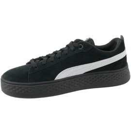 Puma Smash Platform Camurça M 366488 02 preto 1