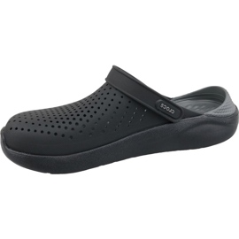 Crocs LiteRide Clog M 204592-0DD preto cinza 1 Crocs LiteRide Clog M 204592-0DD preto cinza 1