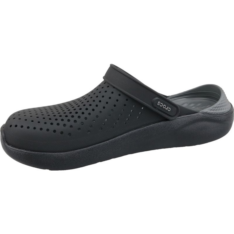 Crocs LiteRide Clog M 204592-0DD preto cinza 1 Crocs LiteRide Clog M 204592-0DD preto cinza 1