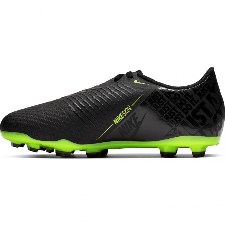 Tênis de futebol Nike Phantom Venom Academy Fg Jr AO0362 007 preto - verde multicolorido 1