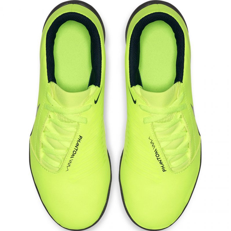 Sapatos de interior Nike Phantom Venom Club Ic Jr AO0399-717 amarelo amarelos 1