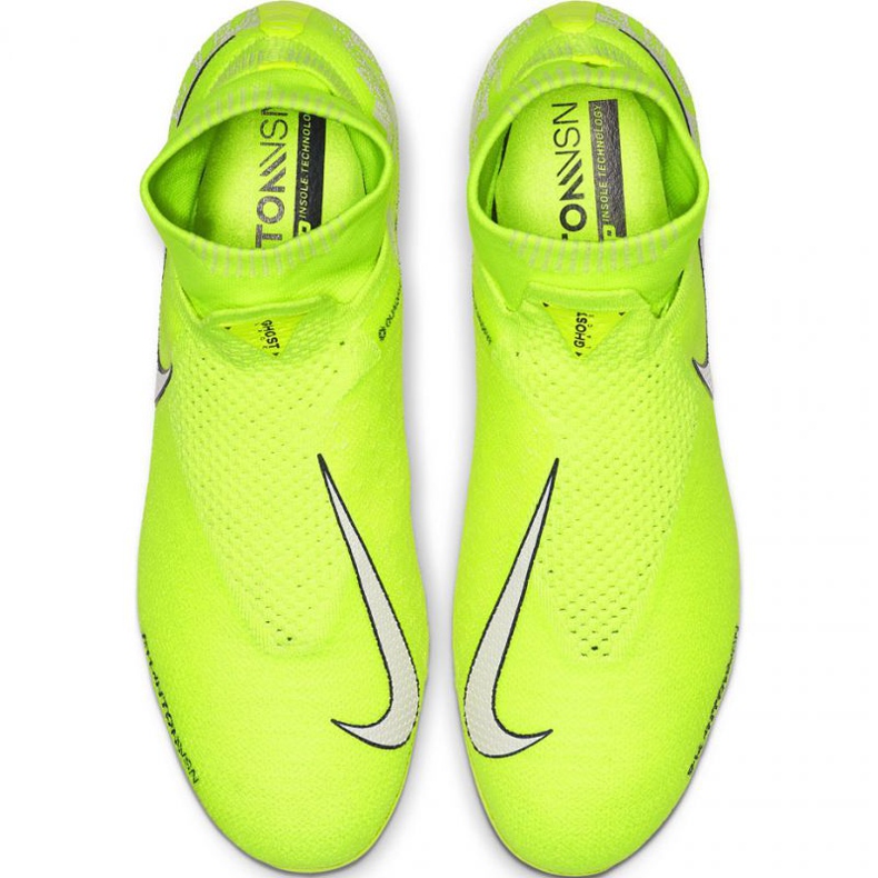 Chuteiras Nike Phantom Vsn Elite Df Fg M AO3262-717 amarelo amarelos 1