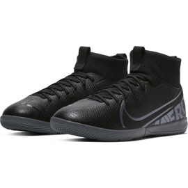 Chuteiras Nike Mercurial Superfly 7 Academy Ic Jr AT8135 001 pretas preto preto 1