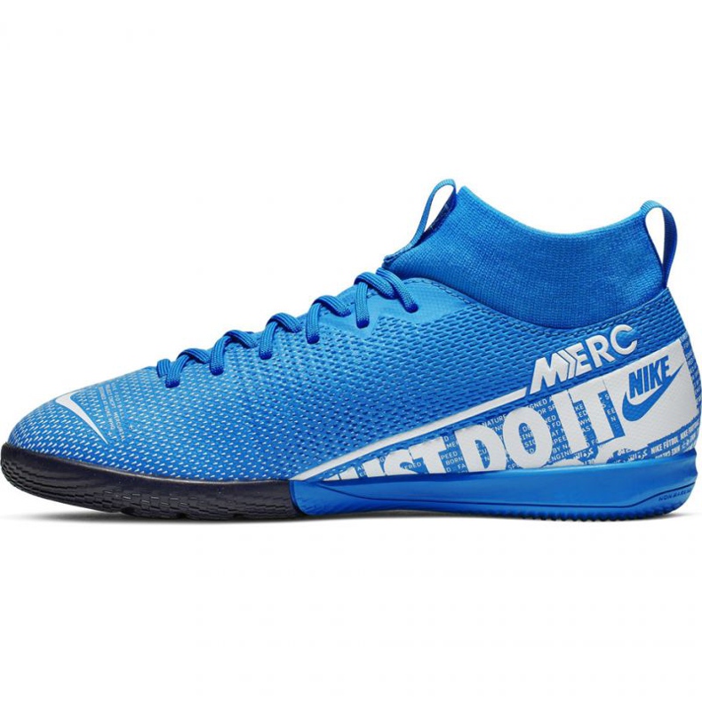 Chuteiras Nike Mercurial Superfly 7 Academy Ic Jr AT8135 414 multicolorido azul 1 Chuteiras Nike Mercurial Superfly 7 Academy Ic Jr AT8135 414 multicolorido azul 1