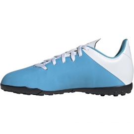 Chuteiras Adidas X 19.4 Tf Jr F35347 multicolorido azul 1