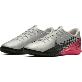 Sapatos de interior Nike Mercurial Vapor 13 Academy Neymar Ic M AT7994-006 cinza prata 3