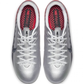 Chuteira Nike Mercurial Vapor 13 Academy Neymar FG / MG Jr AT8125-006 cinza cinza 1