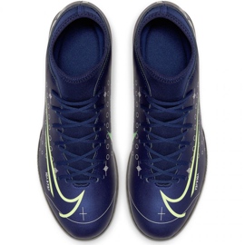 Sapatos de interior Nike Mercurial Superfly 7 Club Mds Ic Jr BQ5417-401 azul marinho azul 1