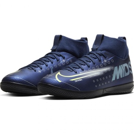 Chuteira Nike Mercurial Superfly 7 Academy Mds Ic Jr BQ5529 401 azul marinho azul 1
