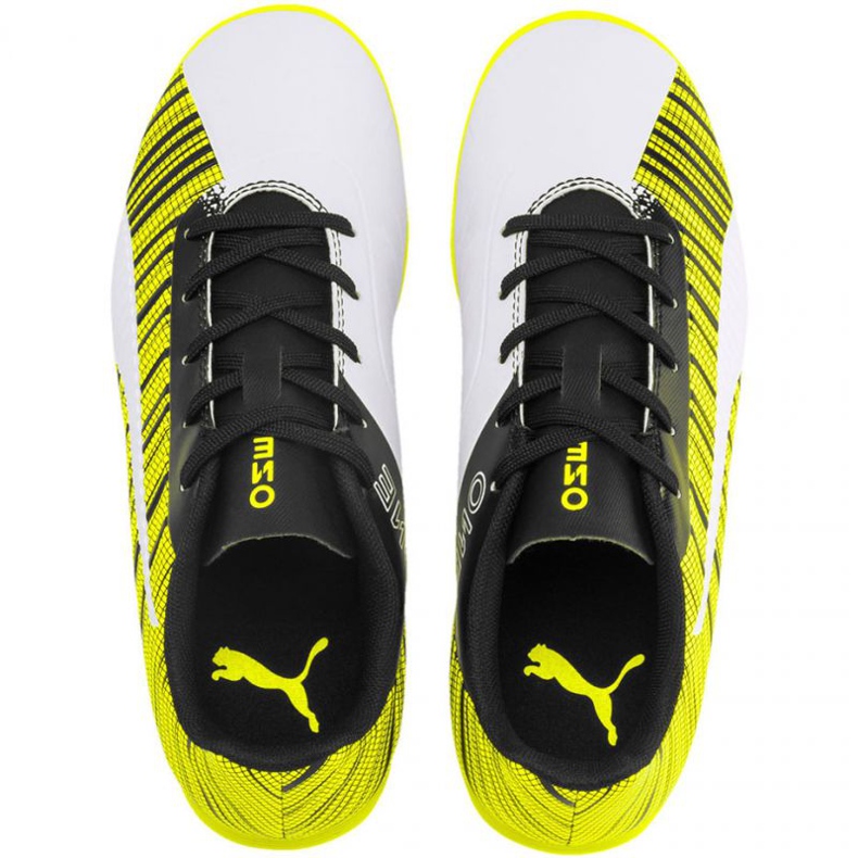 Puma One 5.4 It Jr. 105664 04 chuteiras multicolorido amarelos 1 Puma One 5.4 It Jr. 105664 04 chuteiras multicolorido amarelos 1