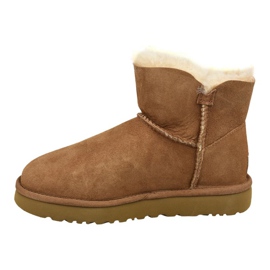 Sapatilhas Ugg Mini Bailey com botão Ii W 1016422-CHE castanho 1 Sapatilhas Ugg Mini Bailey com botão Ii W 1016422-CHE castanho 1