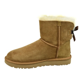 Sapatos Ugg Mini Bailey Bow Ii W 1016501-CHE castanho 1