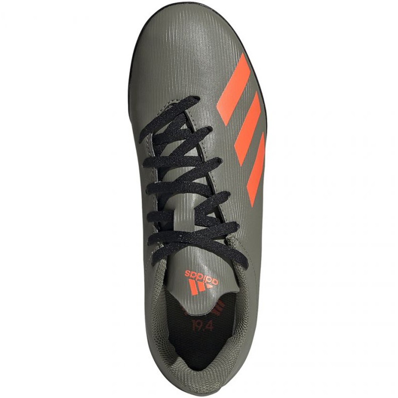 Chuteiras Adidas X 19.4 Jr Tf EF8378 verde verde 1