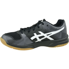 Tênis de voleibol Asics Gel-Tactic Gs Jr 1074A014-003 preto preto 1