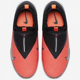 Sapatos de interior Nike Phantom Vsn 2 Academy Df Ic Jr CD4071-606 vermelho laranjas e vermelhos 1