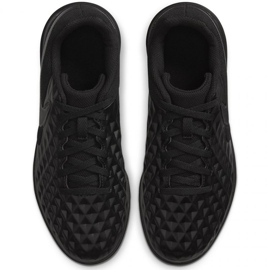 Sapatos de interior Nike Tiempo Legend 8 Club Ic Jr AT5882-010 preto preto 1