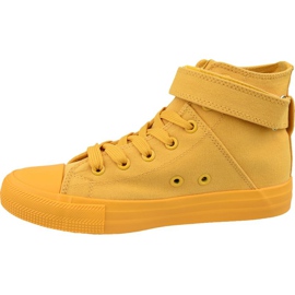 Sapatos Big Star W F274581 amarelo 1