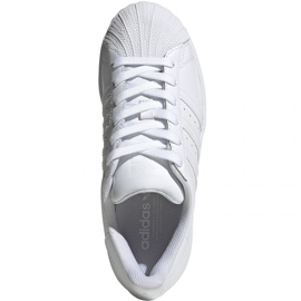 Sapatos infantis brancos Adidas Superstar J EF5399 1