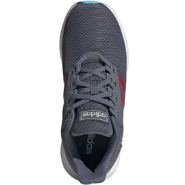Sapatos Adidas Duramo 9 K Jr EG7899 vermelho cinza 1