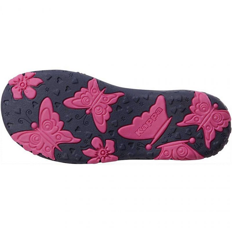 Calçado Kappa Seaqueen K Jr 260767K 6722 azul marinho rosa 1