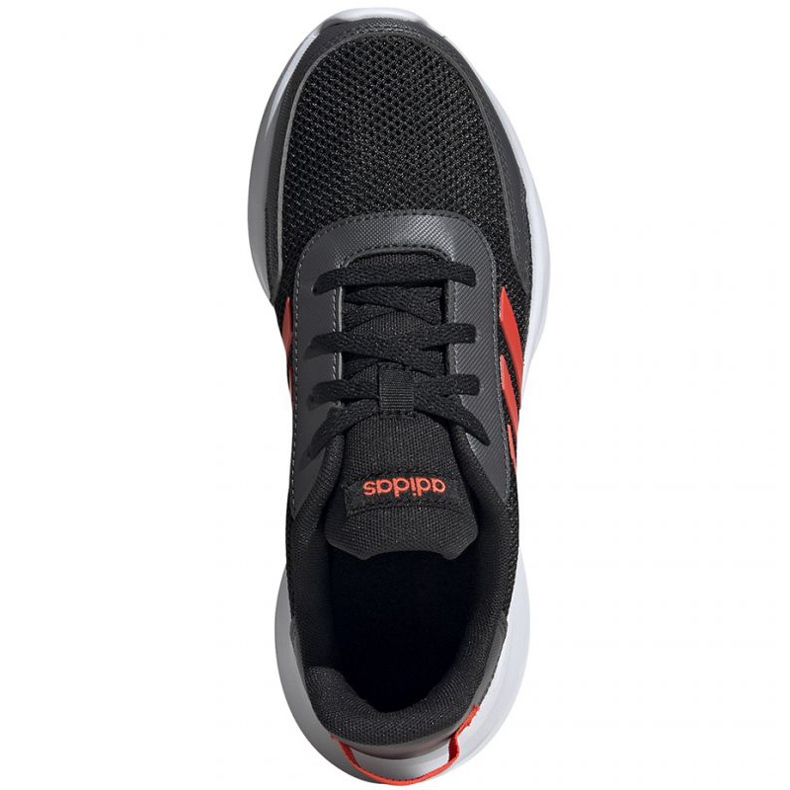 Tênis Adidas Tensaur Run K Jr EG4124 preto laranja 1