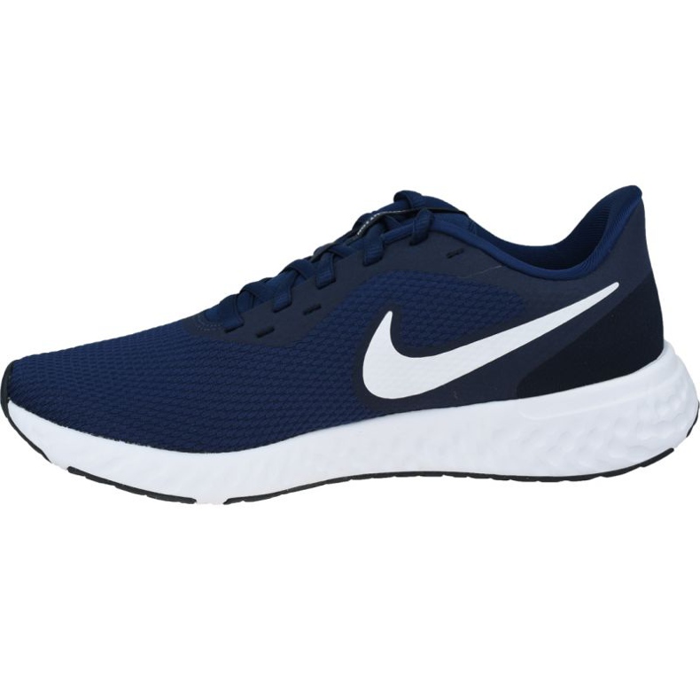 Nike Revolution 5 M BQ3204-400 branco azul marinho 1