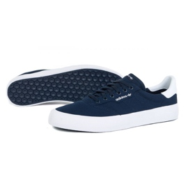 Sapatos adidas 3MC M B22707 branco azul marinho 1