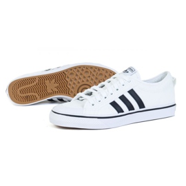Sapatos Adidas Nizza M CQ2333 branco preto 1