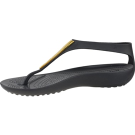 Sandálias Crocs W Serena Flip 206420-751 preto 1
