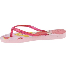 Chinelos Havaianas Jr 4123328-7818 rosa 2