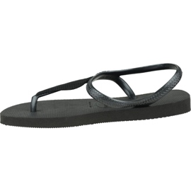 Sandálias Havaianas Flash Urban Plus W 4144382-0090 preto azul marinho 1